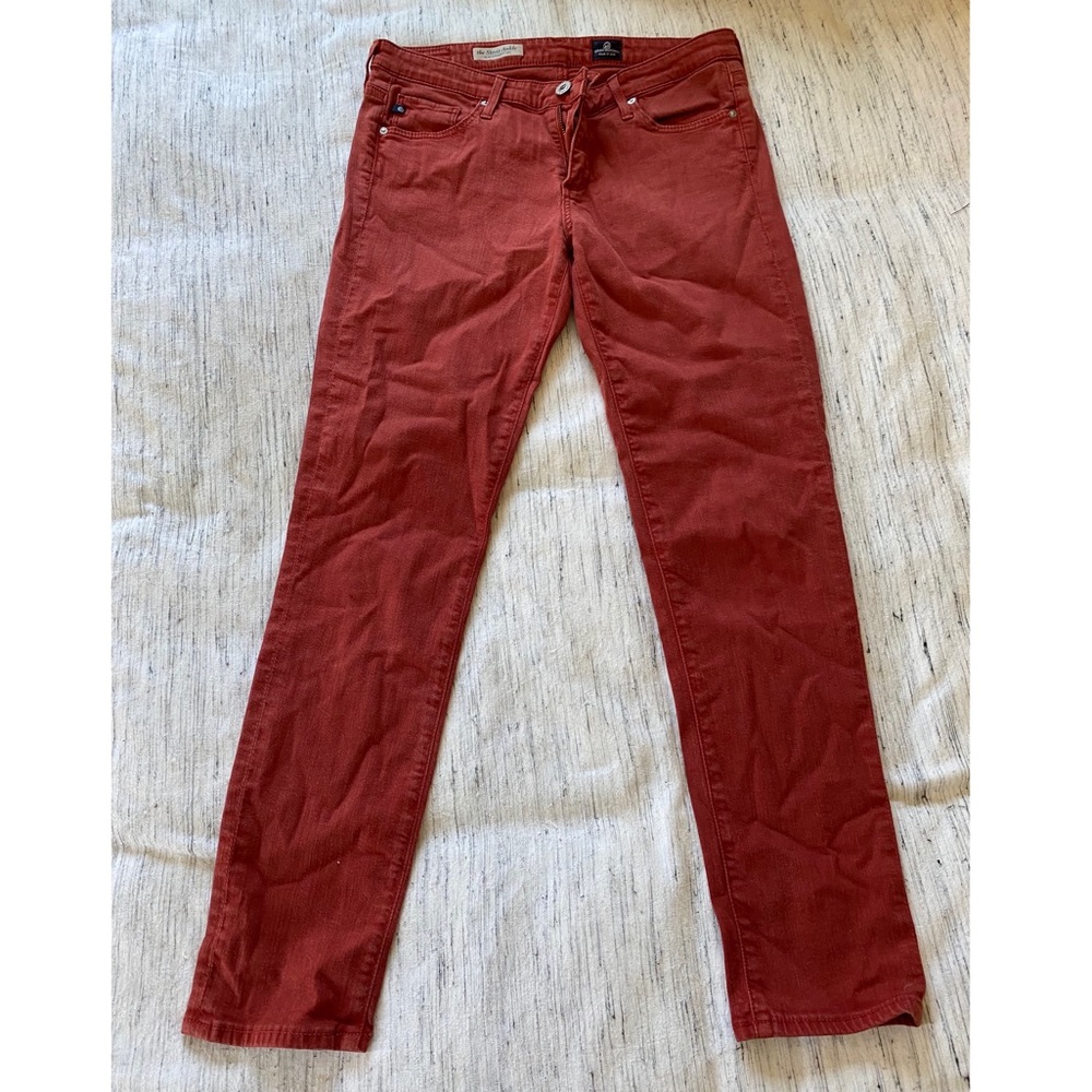 RARE!!! AG Jeans in Rust Red